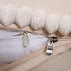 Jacquard Throw Pillowcase European Single Sofa Cushion Embroidered Rectangular Living Room Sofa Back Pillow Covers