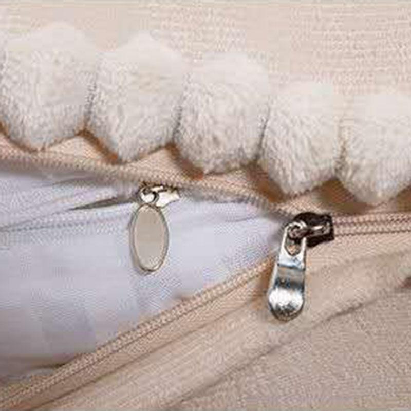 Jacquard Throw Pillowcase European Single Sofa Cushion Embroidered Rectangular Living Room Sofa Back Pillow Covers