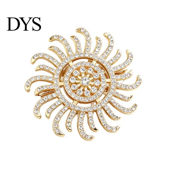 Clothes Brooch Rhinestone Flower Pin, Bow Deer Red Lip Lapel Anti-tarnish Dress Suit Hat Bag Clothing Accessories, Elegant Jewelry for Women