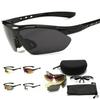 Lens Set Uv400 Polarized Cycling Glasses Eyewear Bike Goggles Fishing Sunglasses