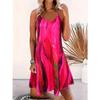 Women's Fashion Casual Sleeveless Strap Dress for Beach