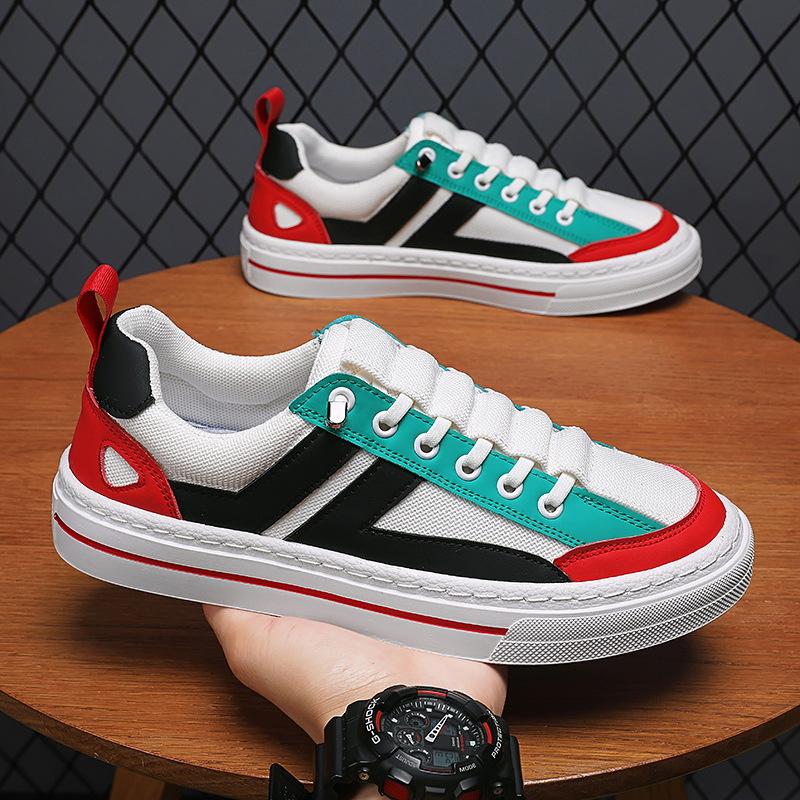 

Осенние туфли для сноуборда, мужские дышащие универсальные белые туфли, спортивная повседневная обувь из ткани, парусиновые туфли с одной педалью, ленивые туфли на плоской подошве 44