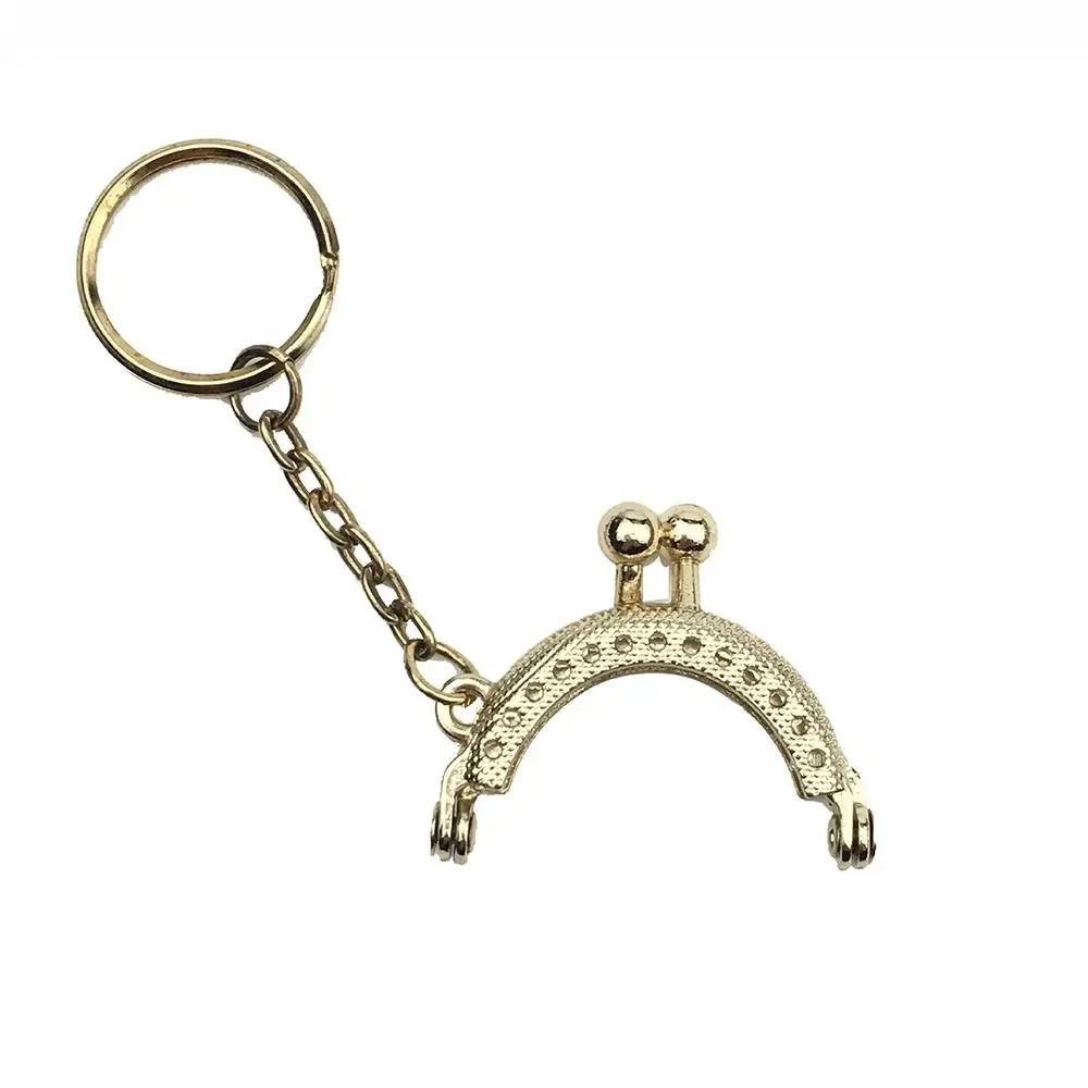 Mini-Taschenverschlüsse DIY Basteln Metall-Geldbörsenrahmen Kussverschluss Taschenbeschläge Vintage-Taschenverschlussrahmen Taschenrahmen-Schnalle Taschenherstellung Requisiten