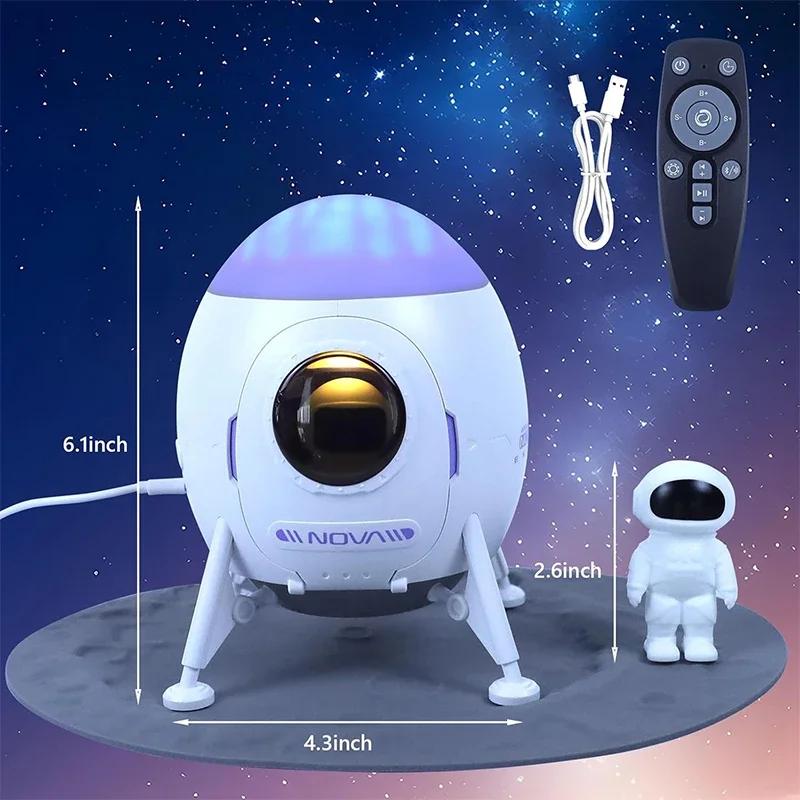 

Астронавт Галактика Световой Проектор Космический Аппарат Потолочный Проектор с Дистанционным Управлением Таймер Лунный Метеоритный Кратер Коврик