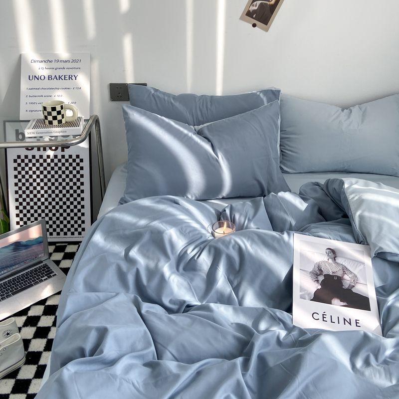 Duvet Cover Nordic Modern Fashion Washable Household Bedroom Dormitory Students Queen Bedding Skin-friendly Comfortable Textile
