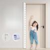 Abnehmbarer transparenter Höhenmess-Sticker für Kinderzimmer Wandaufkleber Messlineal zur Verfolgung des Kindeswachstums