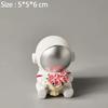 Nordic Resin Creative Astronaut Sculpture Figurine Store Craft Desk Home Decoration Accessories Modern Birthday Gift Cartoon