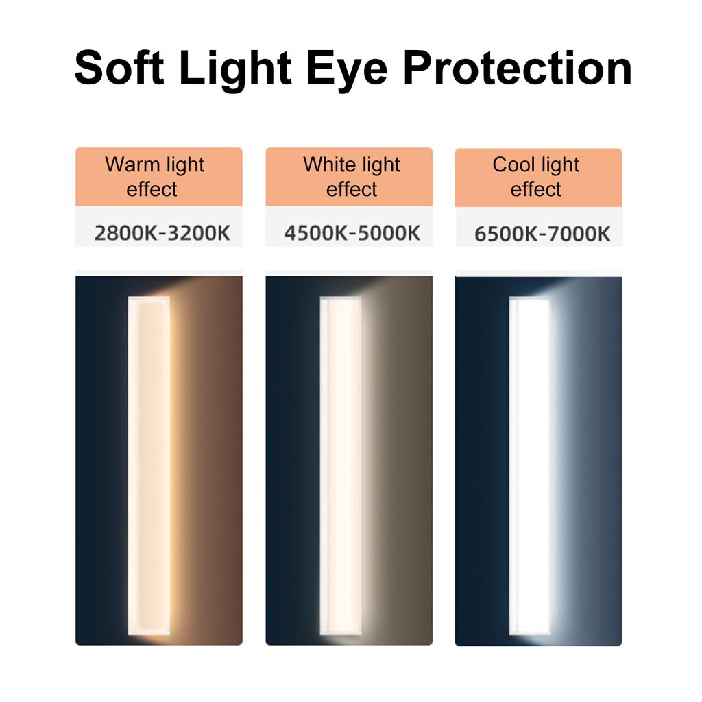 Human Infrared Sensor Wardrobe Lamp Cabinet Light Adjustable Brightness Magnetic Adsorption Multi-scene Lighting