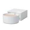 Soem Tray Case WH In Desktop Small Item Glasses Smartphone Charging Gift [Organizing Case] & [Made Japan] Storage, Holder, Holder, Station, (White)