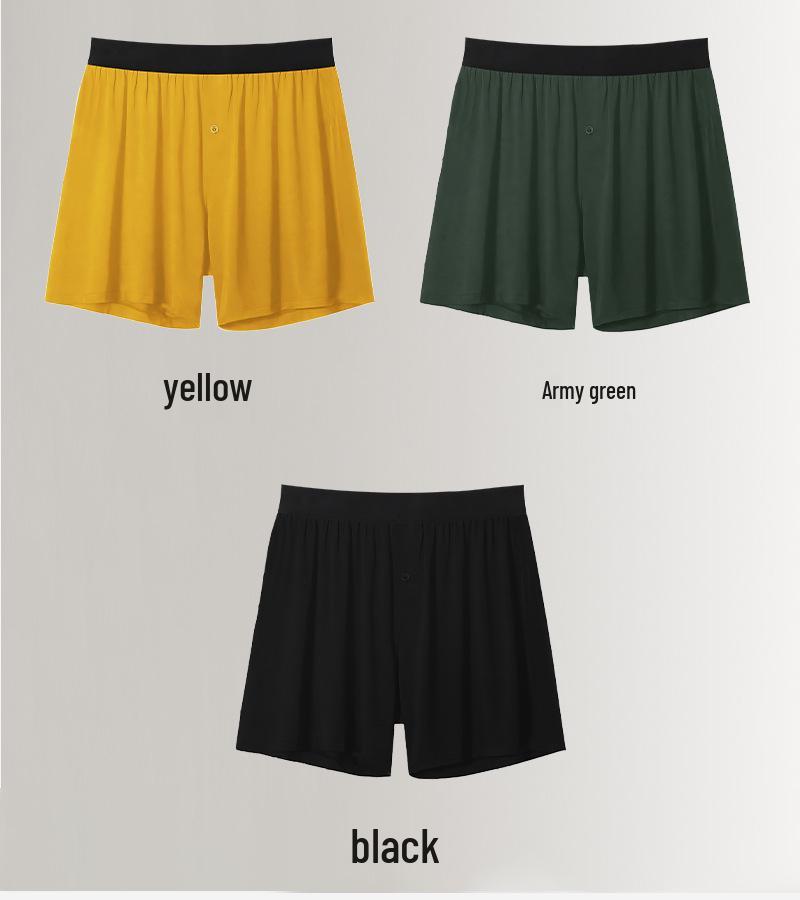 Men's Plus Size Bamboo Fiber Loose-Fit Underwear
