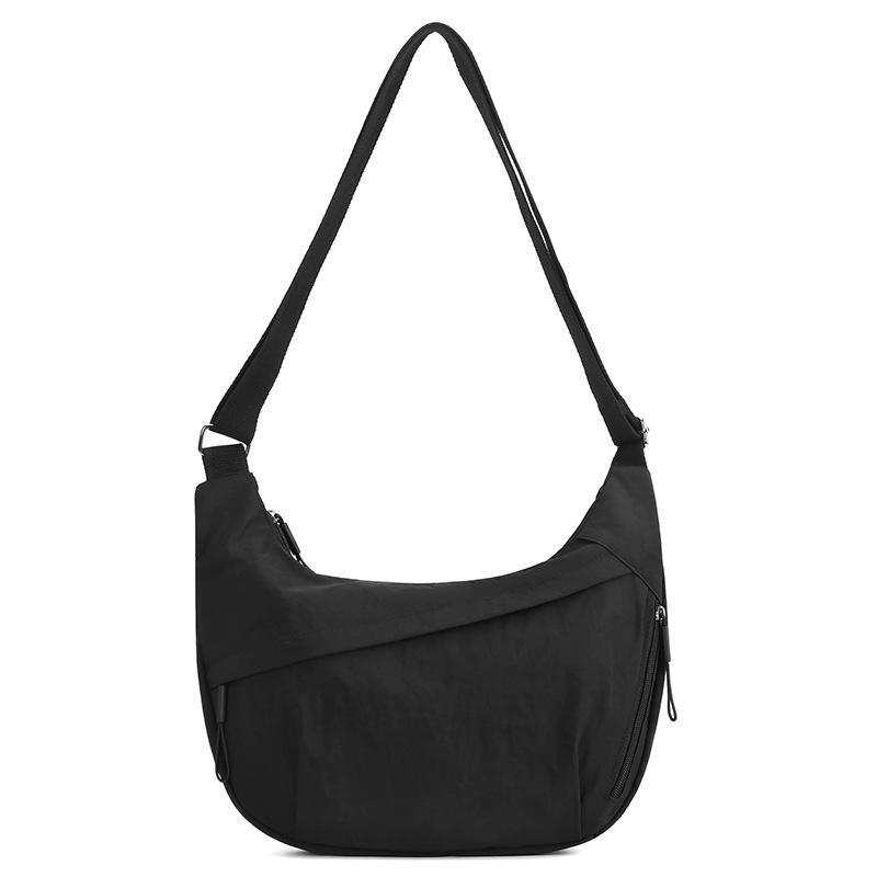 Large Capacity Japanese Simple Messenger Bag Joker New Shoulder Bag Student Literary Commuter Tote Bag In Spring