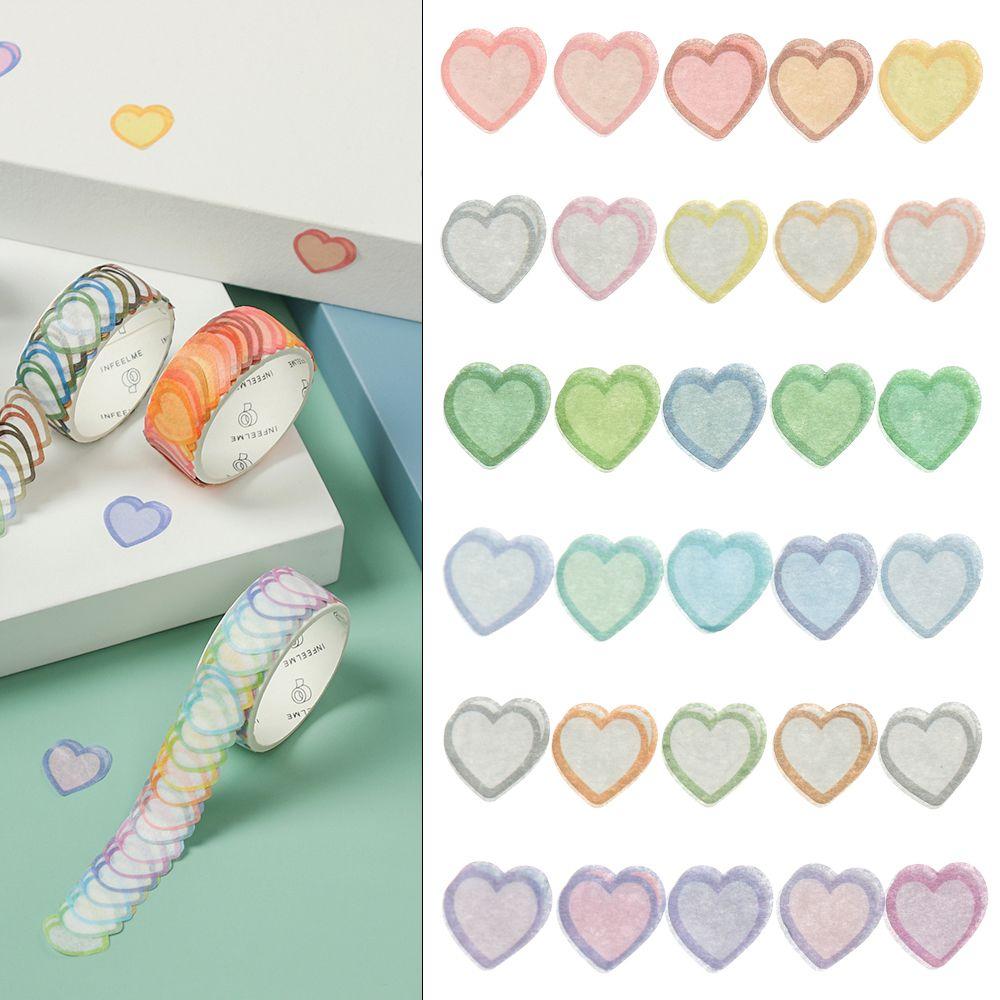 

Dreamnet фото декор стикер канцелярские принадлежности Скрапбукинг клейкая лента липкая бумага лента с любящим сердцем