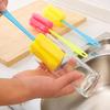 Multi-Purpose Kitchen Cleaning Sponge Brush for Wine Glasses, Bottles, Coffee & Tea Cups