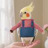 Breathable Birds Cosplay Outfit Stripe Pet Dressing Up  Photography Prop