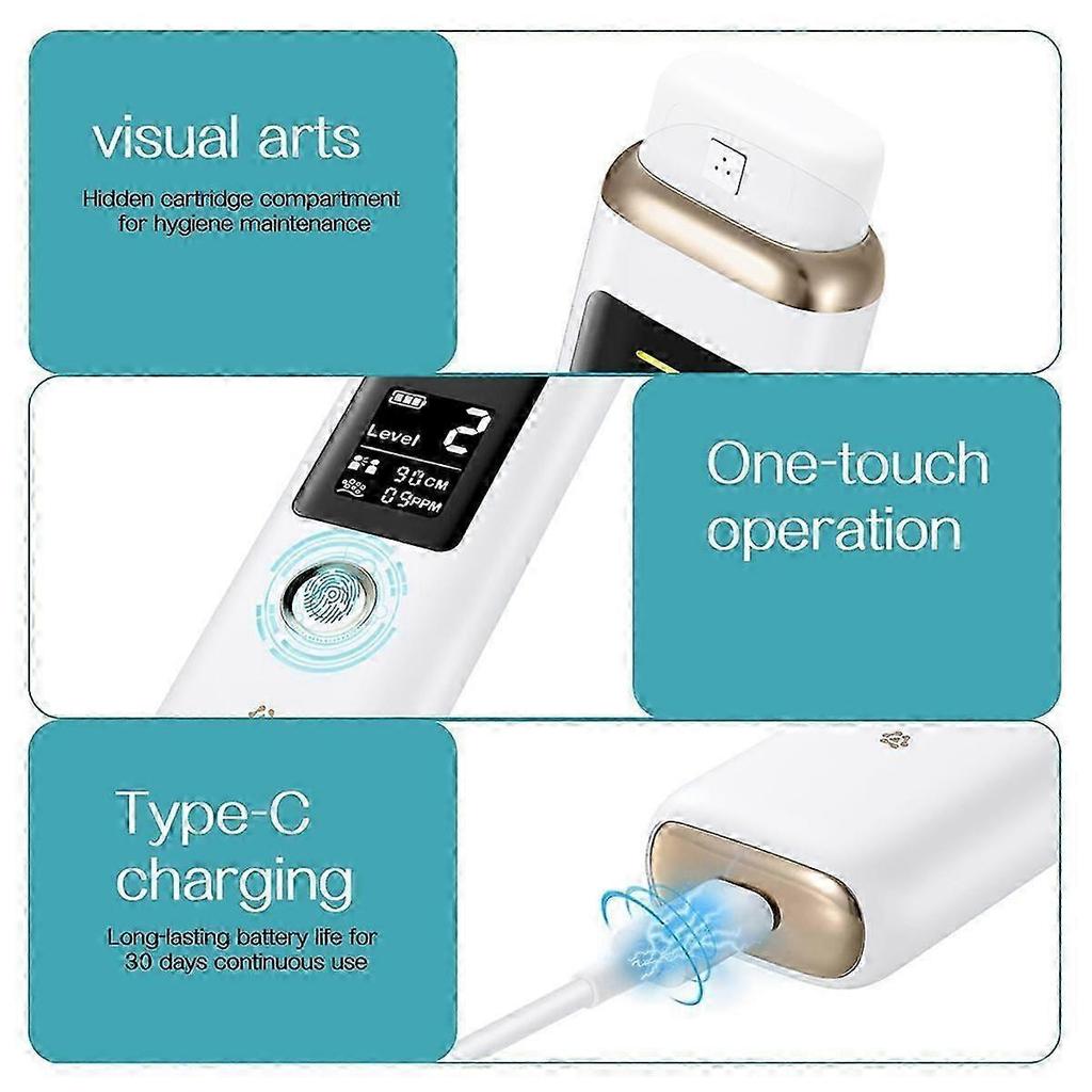 Oral Odor Freshening Rate Detector, Portable Oral Breath Monitor with Real-Time Odor Checking, Profe