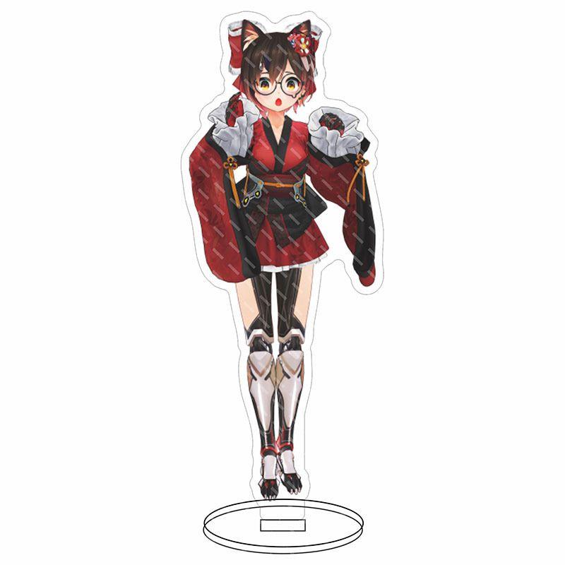 Hololive Vtuber Stand Figure Unique Acrylic Ornaments For Home Decor