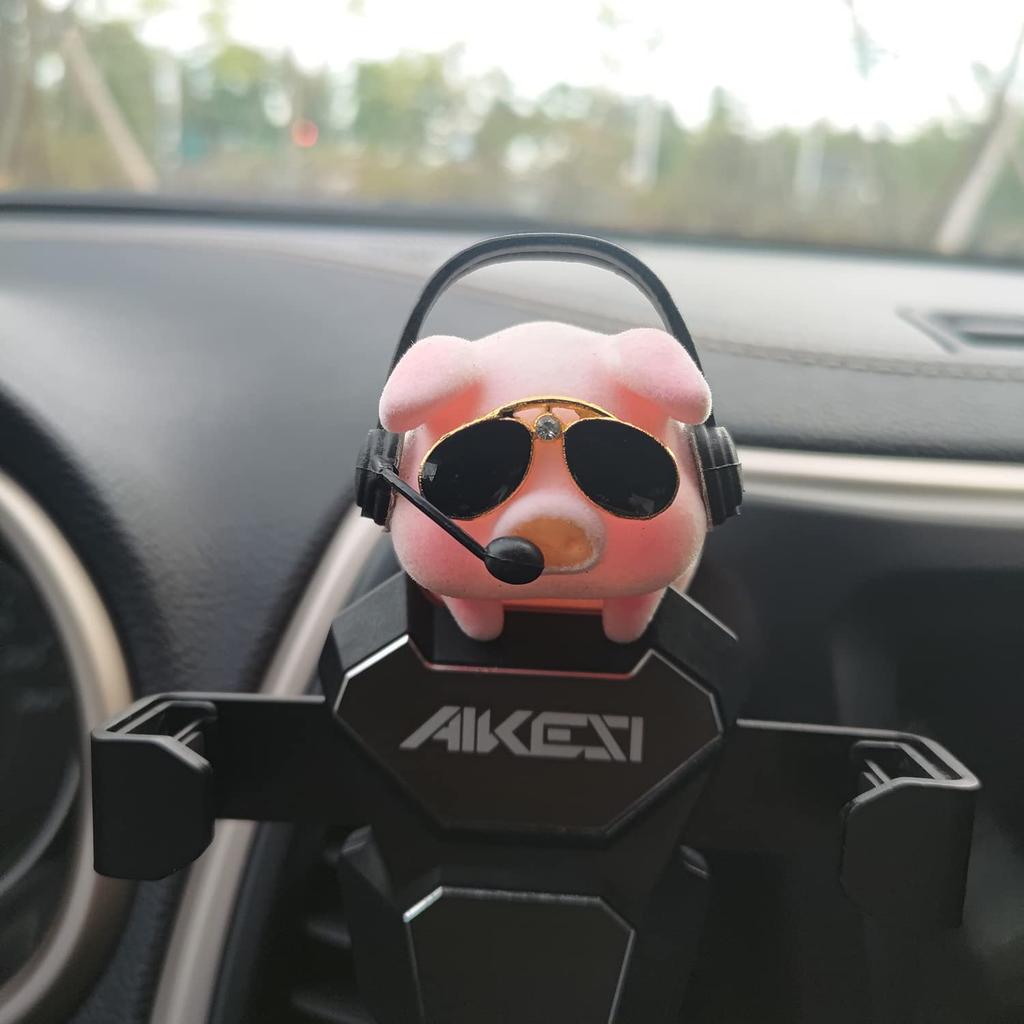 Auto Auto Gefangen Auto Hängend Heian O Glückliches Ferkel Auto Auto Spiegel Auto Hängend Niedliches Schwein Ornament Dekoration, Anhänger, Schwein, Ornament, Amulett, Anhänger,