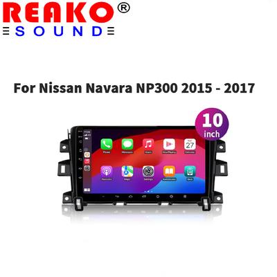 Autorádio Multimediální Přehrávač Videa Navigace Android Bezdrátové Pro Nissan Navara NP300 2015 - 2017 Univerzální GPS WiFi