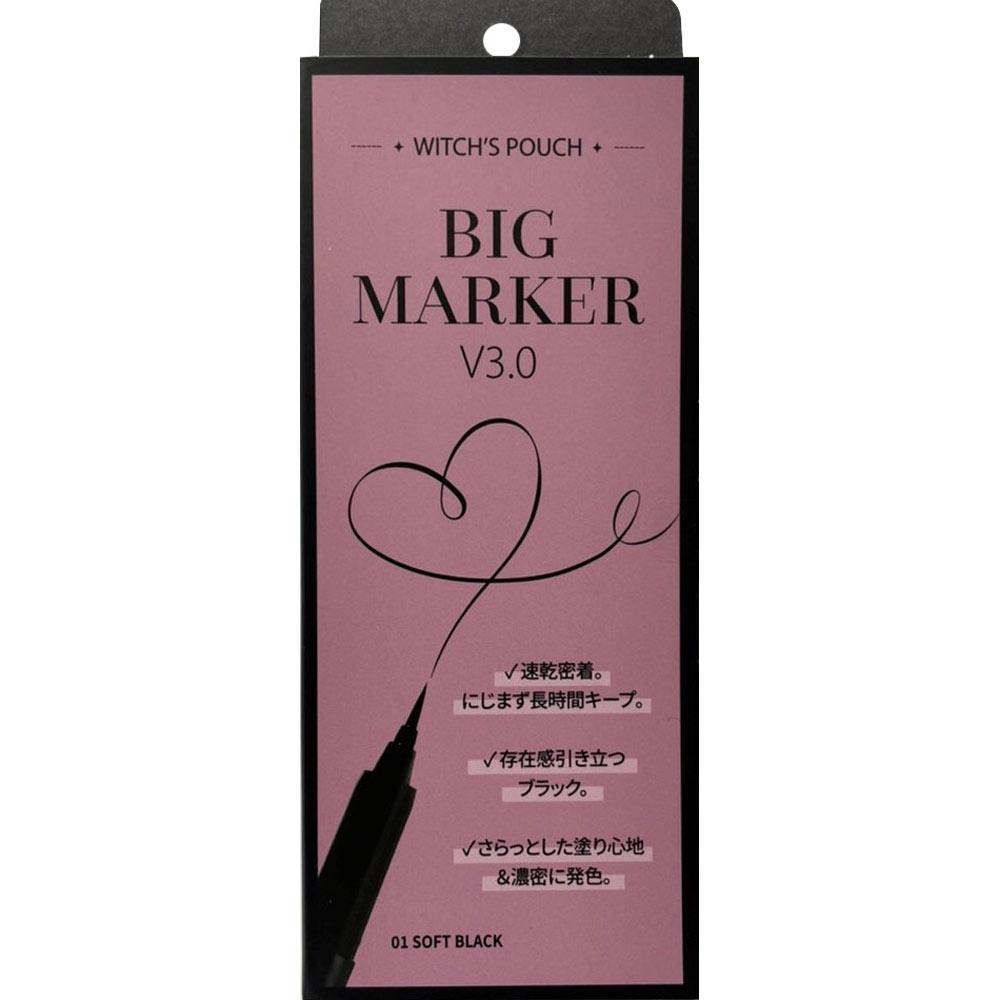 

Witch s Peach Three HWitch s Cup Marker Eye Liner V3.0 01 Soft Black 1.0G