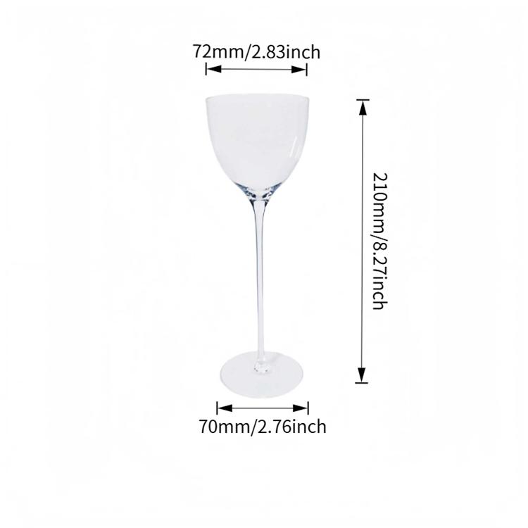 New Japanese Kimura Wine Glass Cup Superhigh Nick Nora Cocktail Glasses Party Martini Red Wine Cup Barware Cups Goblet Drinkware
