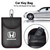 ARD1 Carbon Fiber Car Key Case Signal Blocker Bag RFID Shielding Pockets For Honda Civic Accord CR-V Fit Jazz Odyssey Vezel Pilot HRV