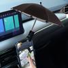 Mobile Phone Holder Sun Umbrella Clip Umbrella Outdoor Mobile Phone Fixed Umbrella Rainproof Parasol Mobile Phone Anti-reflective Small Umbrella
