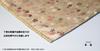 Fire-resistant Buddhist altar mat with cherry blossom pattern (size 22, white-brown border)
