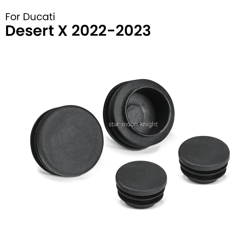 

Motorcycle Accessories For Ducati Desert X DesertX 2022 2023 Frame Hole Cover Caps Decorative Frame Cap Plug