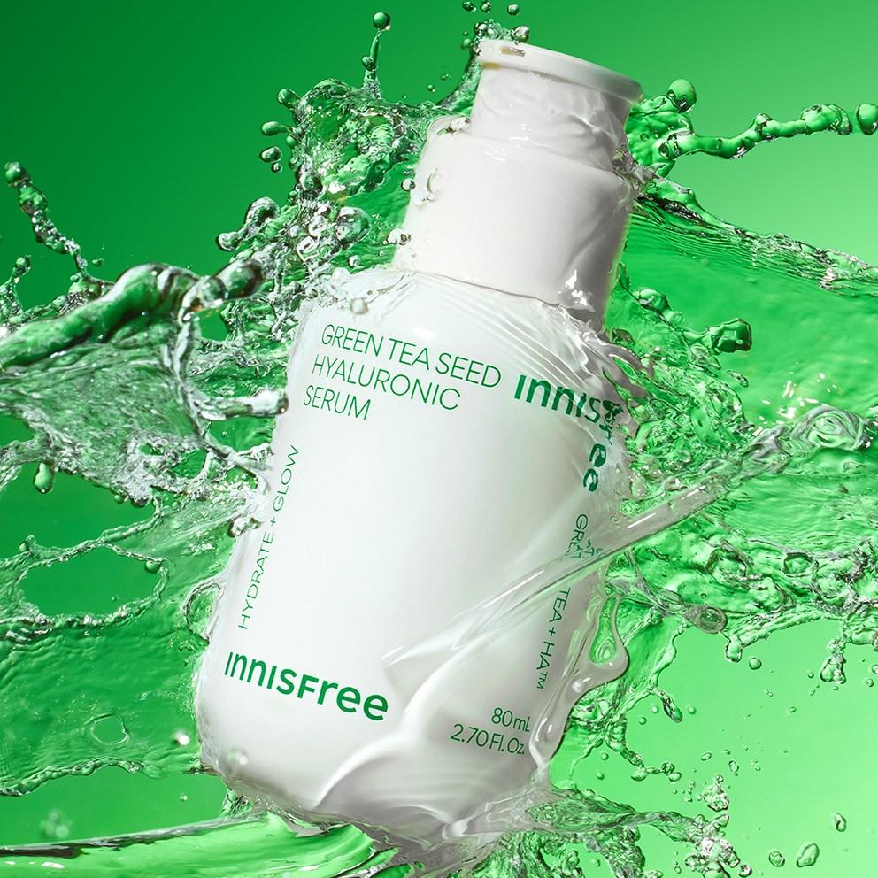 Innisfree Green Tea Seed Hyaluronic Acid Serum 80ml + 10ml Set