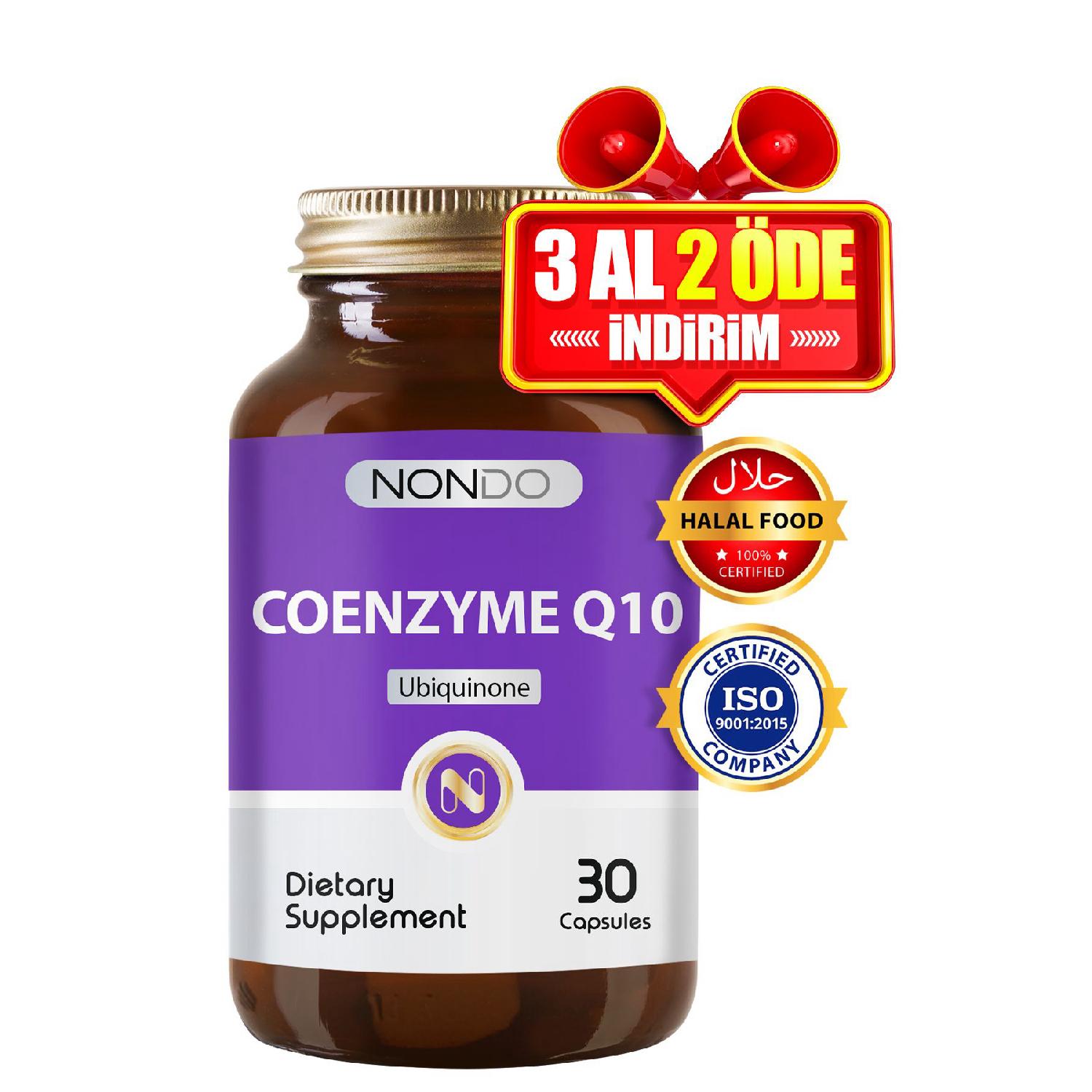 

Coenzym Koenzym Q10 30 Capsule (coenzyme Mangesium Ubiquinone)