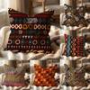 African Tribal Ethnic Pattern Cushion Cover Multi-Scene Pillow Cover for Home & Car - Reversible, Soft & Durable for Daily Use