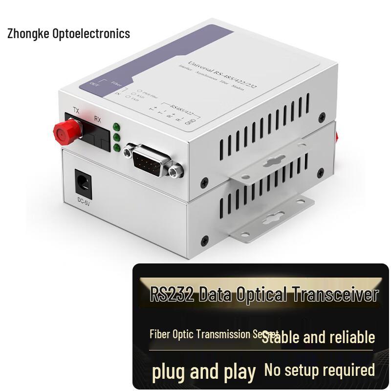 

Zhongke Opto-electronic Industrial RS232 Fiber Optic Transceiver FC Interface