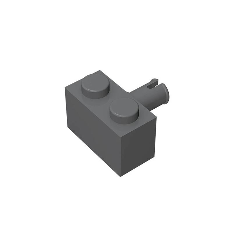 

50pcs 2458 Modified 1x2 With Pin Building Blocks Kit High-Tech Connector Bricks Educational Idea Toys Children Birthday Gift 50pcs темно-серого