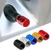 Dustproof Waterproof Tire Valve Caps - 4-Piece Aluminum Stem Covers for Cars, Motorcycles, Trucks, Wheel Hub Protectors