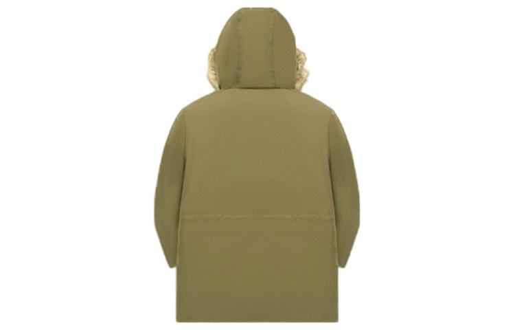 New Balance Down Jackets Men's Dark Green Hooded Moderate AMJ04356-OV