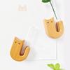2pcs Magnetic Cat U-shaped Refrigerator Sticker Cartoon Flower Holder  Hydroponic Green Plant