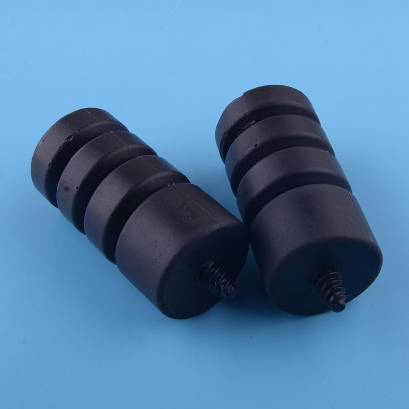 2pcs Car Tailgate Bump Stop Bumper Spare Tire Carrier Accessories Fit For Jeep Wrangler JK JL 2007-2015 2016 2017 2018