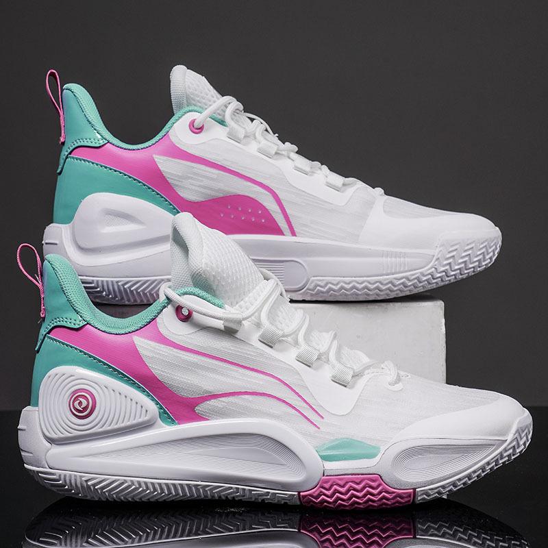 Blitz 9 basketball shoes actual game sneakers youth low-top running shoes wear-resistant and non-slip male and female students shoes