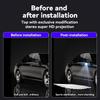 2pcs Car Rearview Mirror Light For Benz A C E S W246 W176 W212 SC/W204 W221 W219 W209 C117 X156 Laser Ghost Projection LED Lamp