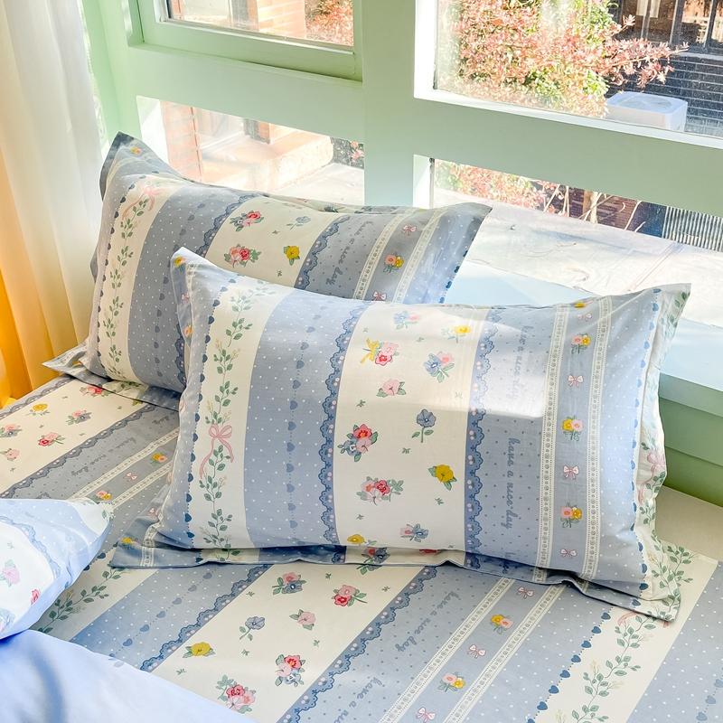 Hautfreundlicher Kissenbezug Reiner Baumwoll-Kissenbezug 48x74cm Kissenbezug 2 Stück Druck Kissenbezug Kissenbezug fundas de almohada