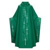 Medieval Cross Robe: European & American Stage Costume with Flare Sleeves