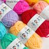 12Pcs Soft Warm DIY Cotton Wool Yarn Fine Quality Hand-Knitting Thread for Handmade Crochet Wool Warmth Hand-Knitting Thread