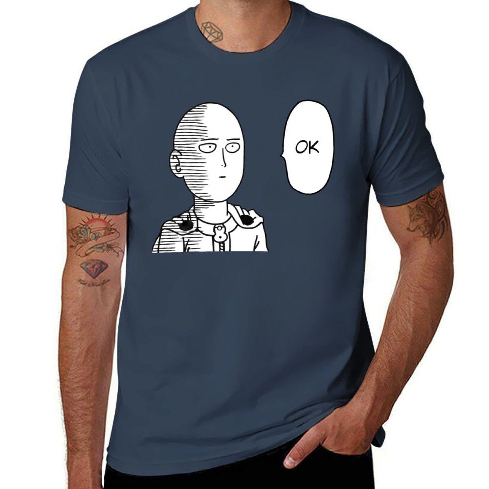 Introvert okay T Shirt Anime shirt anime t shirt Classic TShirt No Iron Casual Short Sleeve Top S