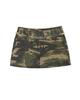 Yeolin Belted Camo Mini Skirt (Camo)