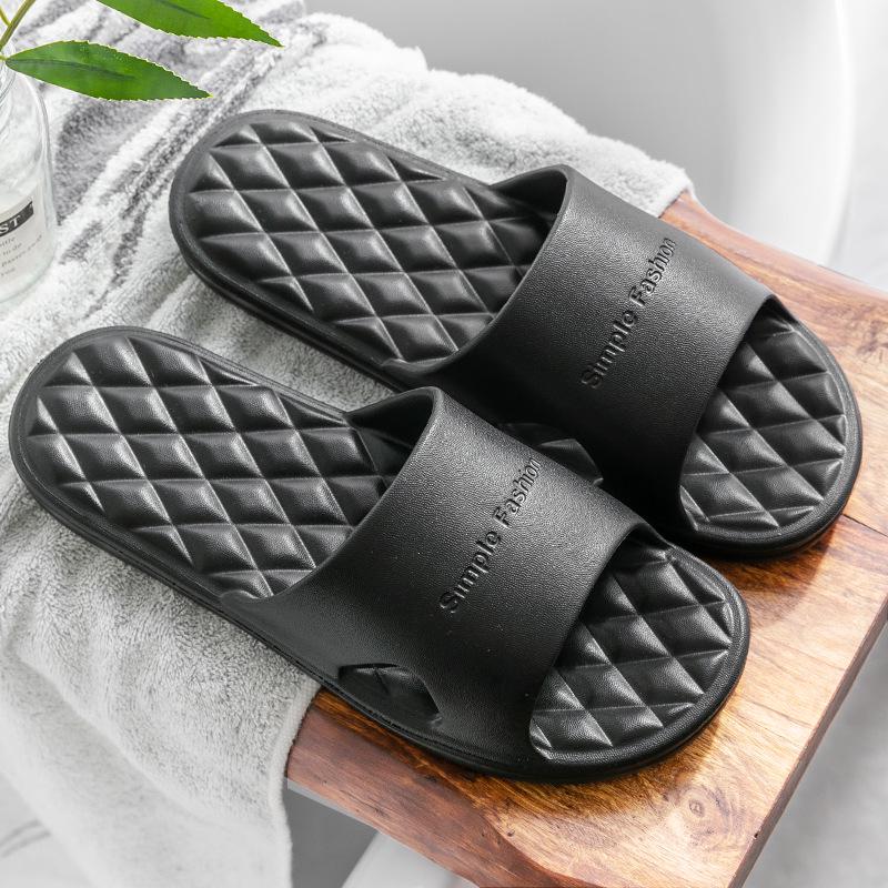 EVA Men's Non-Slip Summer Indoor Slippers - Odor Resistant & Durable for Home or Bathroom