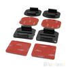 12Pcs Flat Curved Adhesive Mount Camera Base for SJ4000 Gopro Hero 1/2/3/3+