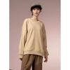Vans Alphabet Logo Print Loose-Fit Crew Neck Sweatshirt Unisex Tops Terracotta VN000H0SYUU
