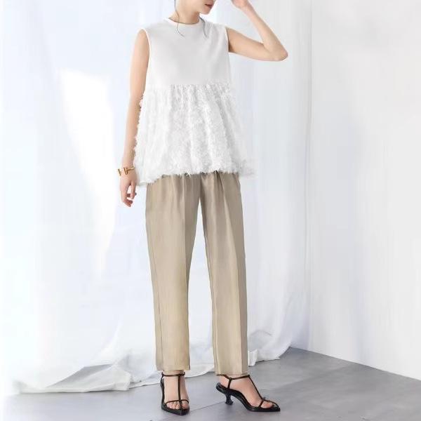 

2025 Summer 3D Sleeveless Knit Top One size