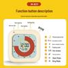 Bestselling Student Self-Discipline Visual Timer with Clock Alarm