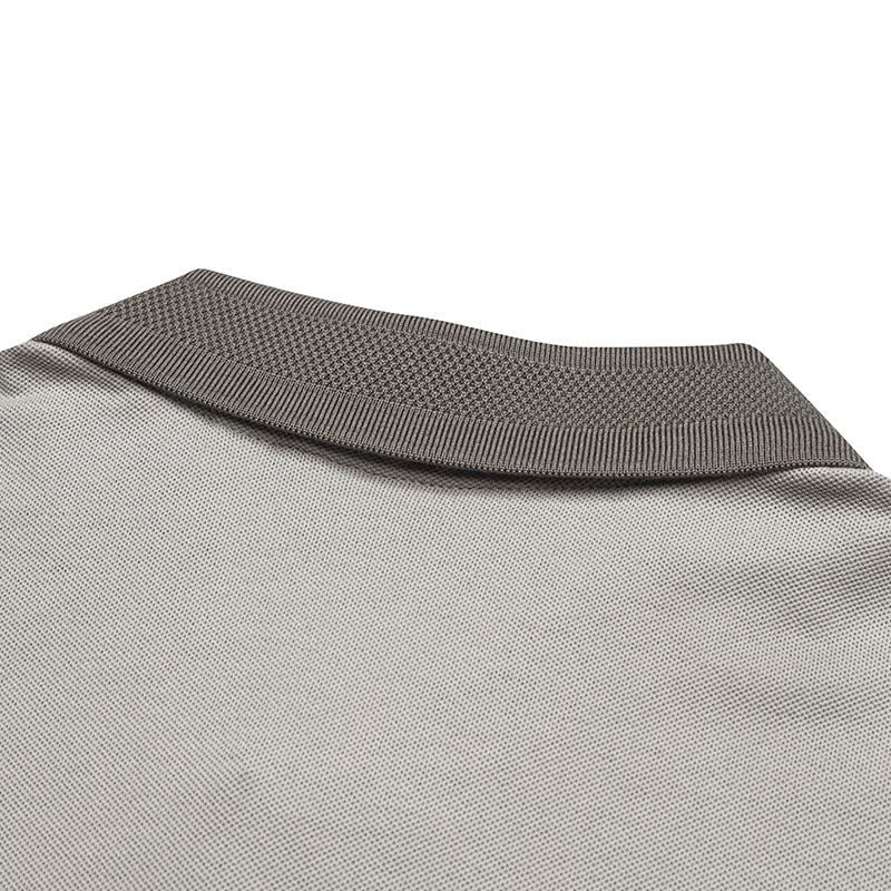 New FILA MILANO Collection Polo Shirt Men's Monotone Gray F11M525108F-GY